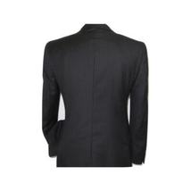 Mens Wool Cashmere Black Stripe Business Suit Giorgio Cosani Two Button 910 image 4