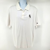 Nike Tiger Woods Chicago White Sox Golf Polo Shirt Size XL White  - £23.64 GBP