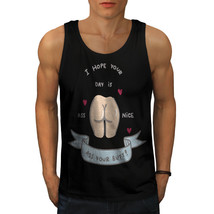 Nice Day Ass Tee Sexy Pun Joke Men Tank Top - £10.30 GBP