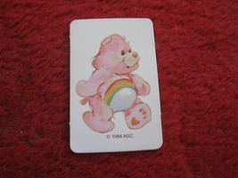 1984 Care Bears- Warm Feeling Board Game Replacement part: Cheer Bear ID Card  - $1.00