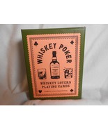 Whiskey Poker : Whiskey Lovers Playing cards Drink List and Directions H... - $7.70