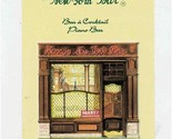 Harry&#39;s New York Bar Advertising Card Rue Daunou Paris France  - $17.82