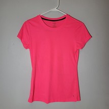 Danskin Now Womens Shirt Small Pink Short Sleeve Athletic - £10.10 GBP
