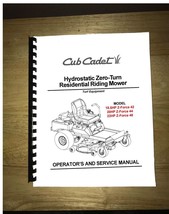 Cub Cadet Zero Turn Z-Force 42-44-48 Operator and Service Manual - $14.84