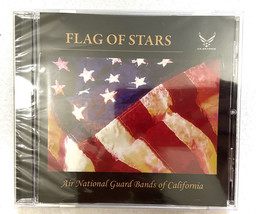 US AIR FORCE Flag of Stars CD Air National Guard Bands of California - £42.02 GBP