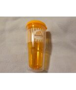Whataburger Orange Plastic Water Bottle Tumbler  24 oz Double Layer - $9.00