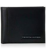 Tommy Hilfiger Men Leather Wallet-Bifold 6CreditCard Pockets Removable I... - £30.57 GBP+