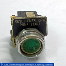 Square D 9001 KA-1 Ser. F Contact Block 30mm Green Pushbutton Switch Pum... - $12.00