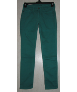EXCELLENT WOMENS Gap &quot;Premium Skinny&quot; FIVE POCKET GREEN JEANS  SIZE 2/26 - €28,38 EUR
