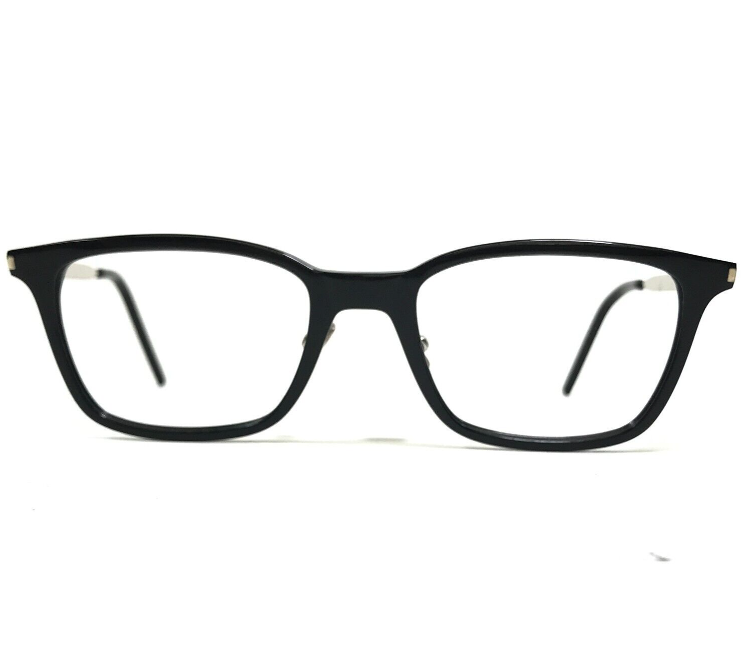 Saint Laurent Eyeglasses Frames SL262 002 Shiny Black Silver 51-20-150 - $130.28