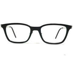 Saint Laurent Eyeglasses Frames SL262 002 Shiny Black Silver 51-20-150 - £102.51 GBP