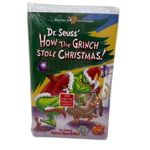 NIP How the Grinch Stole Christmas (VHS, 2000, Clam Shell Sealed - $29.69