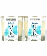 (2) Febreze One Peppermint Rosemary No Artificial Perfumes Soy Candle 4.... - $33.94 CAD