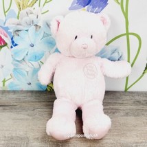 Baby Gund My First Teddy Plush 11&quot;  Pink Stuffed Animal 58896 - £7.83 GBP