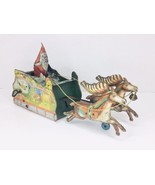 Vintage Ferdinand Strauss Santee Claus Tin Windup Toy - $930.95