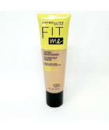 MAYBELLINE Fit Me TINTED MOISTURIZER Buildable #120 NEW - £8.21 GBP