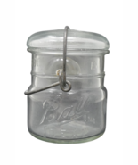 Ball Half Pint Canning Jar with Wire Bail &amp; Glass Lid  Pat. July 14, 1908 - €14,56 EUR
