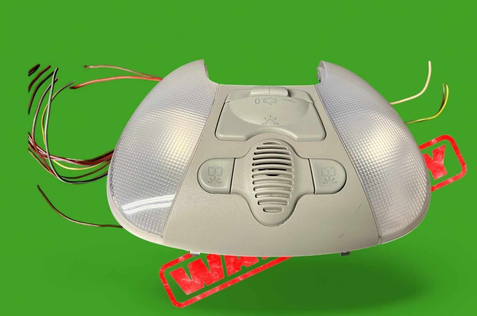 OEM 03-08 Mercedes R230 SL500 SL55 Overhead Dome Light Lamp Gray - $70.00