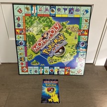 Pokemon Monopoly 1999 Collectors Edition Replacement Instructions &amp; Board - $16.00