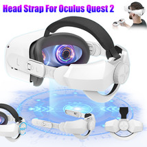 Adjustable Head Strap for Oculus Quest 2 VR Headset Elite Headband Acces... - £22.01 GBP