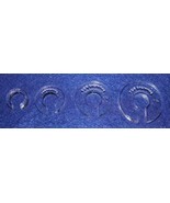 4 Hopper Foot Offsets For 1/2&quot; Foot - Template - Quilting - $14.46