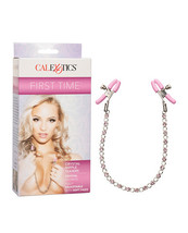 First Time Crystal Nipple Teasers - Pink - £22.74 GBP