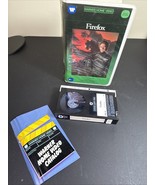 Firefox Betamax Tape 1982 Clint Eastwood Warner Home Video w/ Insert VTG - $561.41 MXN