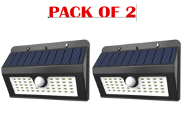 45 LED Solar Light, PIR Motion Sensor Security Lights Waterproof (PACK O... - £28.06 GBP