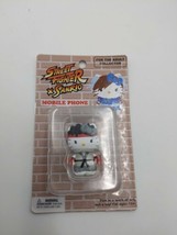 Street Fighter X Sanrio Ryu Hello Kitty Mobile Phone Figure New in package - $9.87