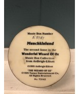 Wizard of Oz Munchkinland Music Box By Ardleigh-Elliott 1995 (Missing Top) - $340.04 MXN