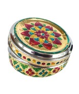 Small Stainless steel Flower design food storage box easy carry gift ite... - $446.87 MXN