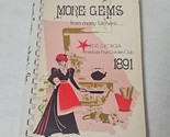 More Gems from Many Kitchens by The Garden Club of Georgia 1971 Cookbook - £10.37 GBP
