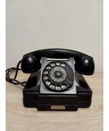 Vintage USSR Soviet Retro Black Bakelite Rotary Dial Desk Phone Telephon... - $129.03 CAD