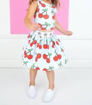 Abril Flores Mil - Cherry Skirt - $32.00