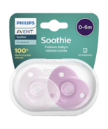 Avent Soothie 0-6 Months Pink 2 Pack - £66.61 GBP