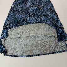 Dana Buchman Women's Black & Blue Elastic Waist Pull On Skirt Size XL image 8