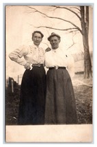 RPPC Portrait of Two Grandmotherly Looking Women UNP Postcard P25 - £3.93 GBP