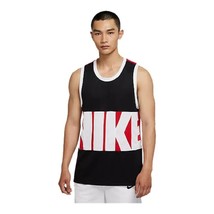 Nike Men&#39;s Dri-Fit Basketball Jersey Black/Red Tank Top (Size S, M, L) NEW W TAG - £35.41 GBP