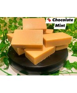 2 BARS-CHOCOLATE MINT BODY SOAP-ARTISANAL-COLD PROCESS-4.5 OZ MELSCENTIA... - £11.67 GBP