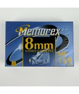 Memorex 8mm Video Cassette MP-120 New SEALED - £7.00 GBP