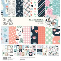 Simple Stories Collection Kit 12&quot;X12&quot;-Winter Wonder - £32.64 GBP