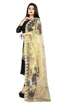 dupatta embroidered for women Aari Work Net scarf chunri pulkari dupatta - $32.95