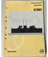 Volvo Ultimat Paving Screed Operators Manual - $243.04 CAD