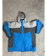Columbia Omni-Heat Jacket Men 2XT Gray Blue Interchange Ski Snow Winter - $88.79