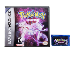 Pokemon Mega Power - Custom Game / Case Gameboy Advance GBA  (USA Seller) - £10.94 GBP+