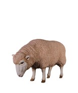 Merino Ewe Sheep Head Down Life Size Statue - $801.02 CAD