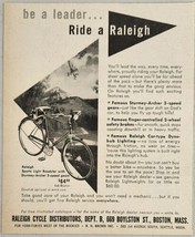 1952 Print Ad Raleigh Sports Light Roadster 3-Speed Bicycle Boston,MA Seattle,WA - £9.42 GBP