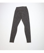 ALO Womens Medium High Waist Vapor Leopard Print Leggings Pants Yoga Run... - $108.55 CAD