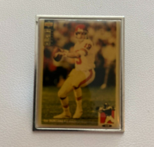 Joe Montana Kansas City Chiefs NFL Football Collectors Choice Pin - £12.18 GBP