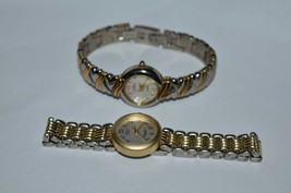 2 Nice Vintage Ladies quartz watches**WALTHAM M.O.P****ACQUA****Running great  - £14.65 GBP